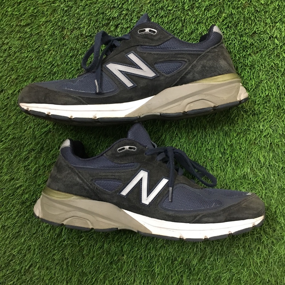 New Balance 990 v4 sz 12 Blue, Grey, White